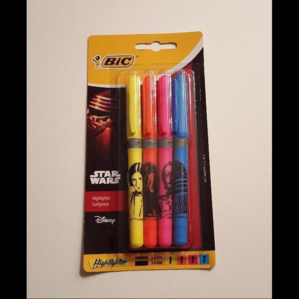 jeux jouet autre montre publicitaire 2015 surligneurs x 4 bic