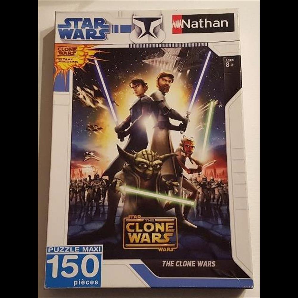 xxxx - The Clone Wars - Puzzle 150 Pièces - Nathan jeux jouet autre montre publicitaire xxxx the clone wars puzzle 150 pieces nathan