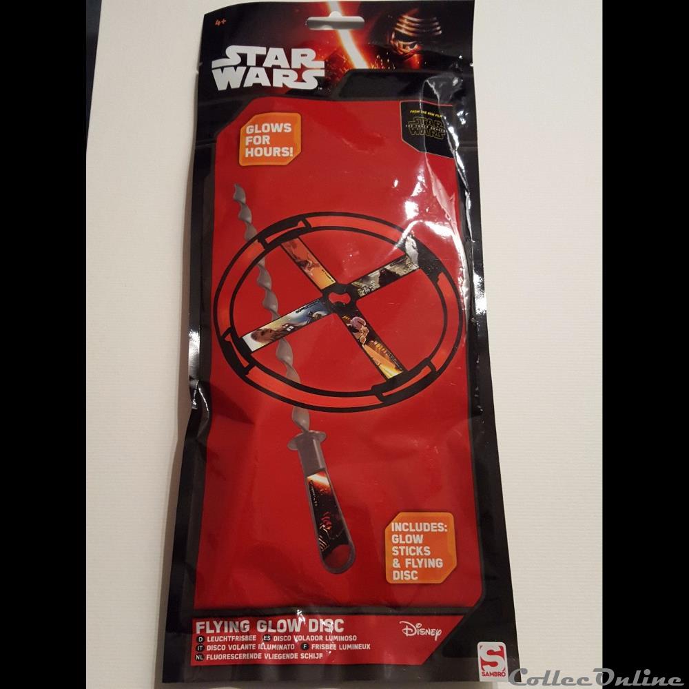 2015 - Sambro - Star Wars Frisbee limuneux jeux jouet autre montre publicitaire 2015 sambro star wars frisbee limuneux