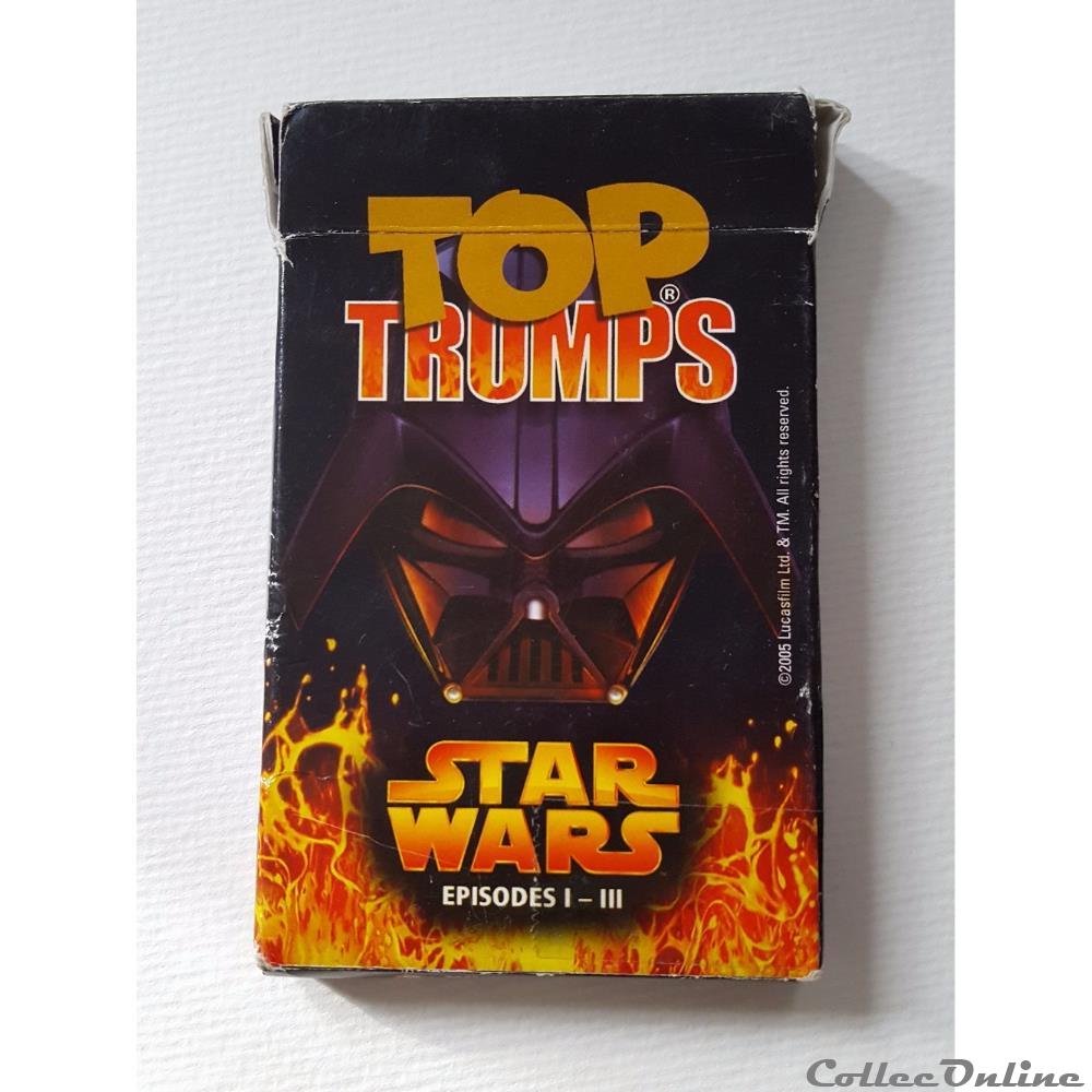 figurine cinema 2005 star wars top trumps episodes i iii