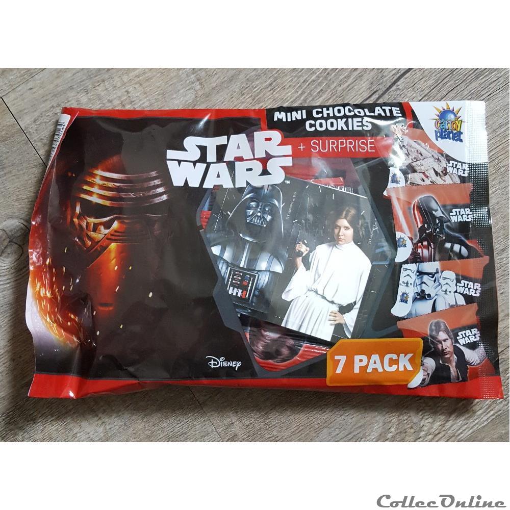 2016 - Star Wars - Episode VII - Disney - Cookies + surprise (7 pack) figurine cinema 2016 star wars episode vii disney cookies surprise 7 pack