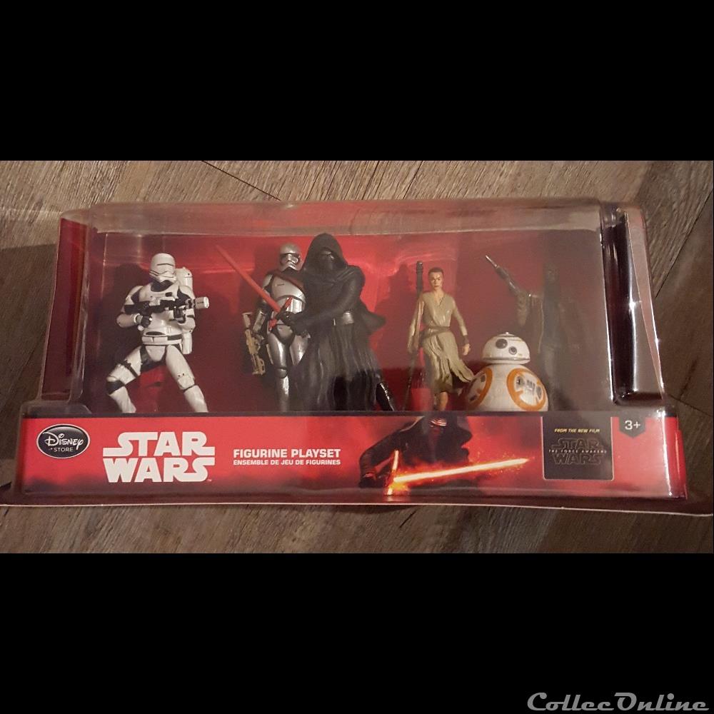 2015 - Le réveil de la force - Disney Store - Figurine Playset cinema star war 2015 le reveil de la force disney store figurine playset