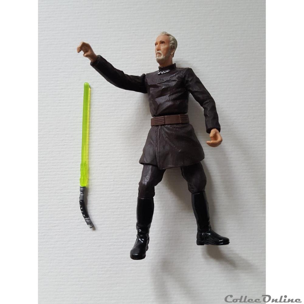 figurine cinema 2001 star wars habro count doku dark lord