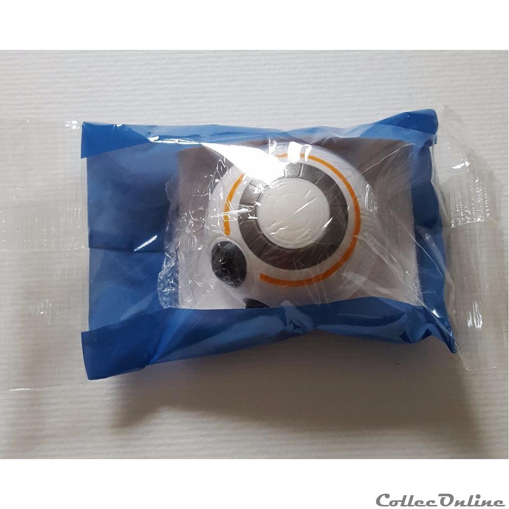 2015 - Kellogg's - Embout Crayon Star Wars - BB-8 figurine cinema 2015 kellogs embout crayon star wars bb 8