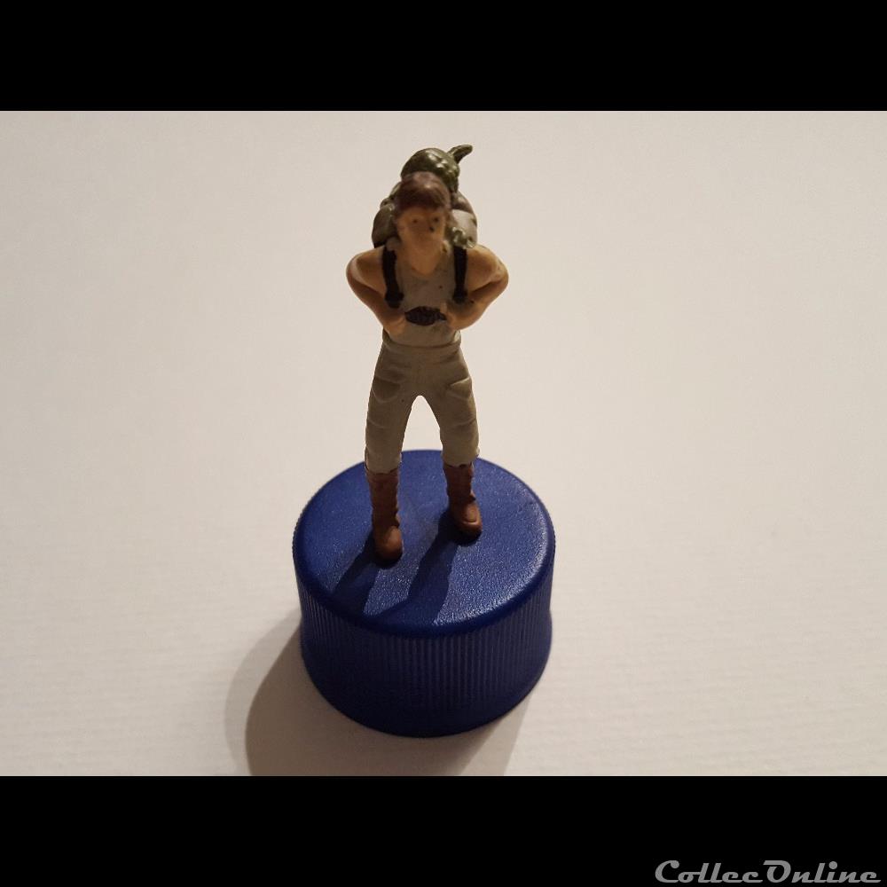 2005 - Le revanche des Sith - Pepsi bouchon Luke Skywalker & Yoda figurine cinema star war 2005 le revanche des sith pepsi bouchon luke skywalker yoda