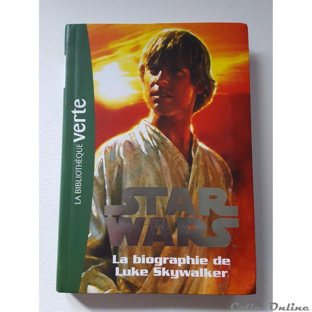 2012 - Star Wars - La bibliothèque verte - 1 - La biographie de Luke Skywalker figurine cinema 2012 star wars la bibliotheque verte 1 la biographie de luke skywalker