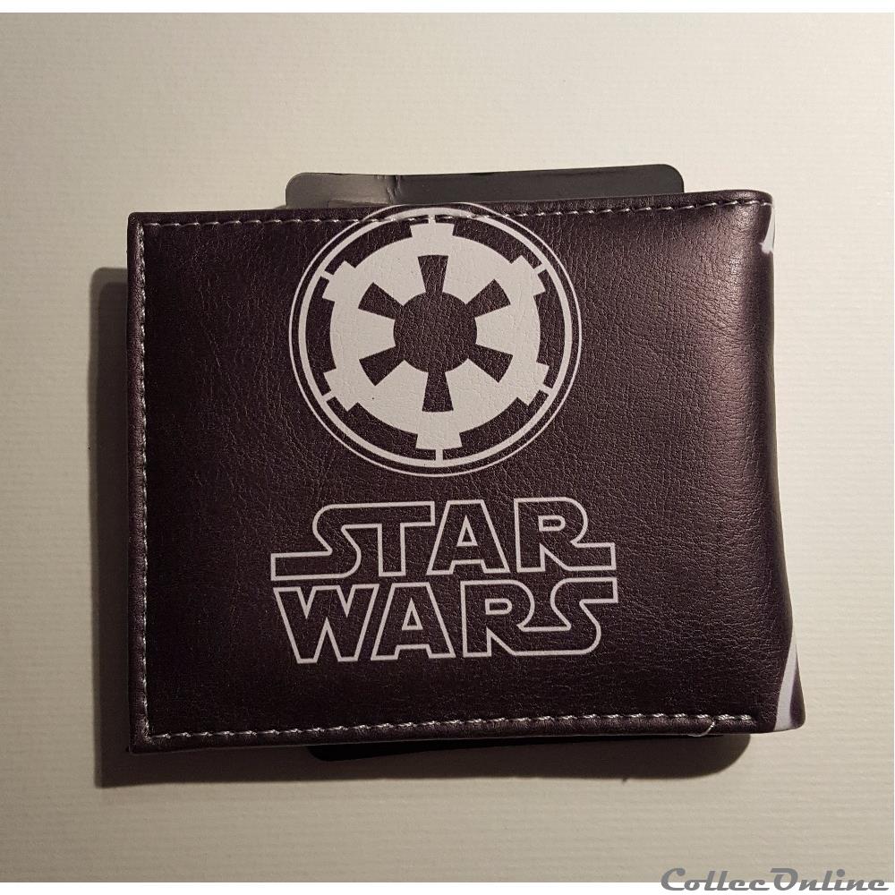 figurine cinema 2015 star wars leather wallet galactic empire emblem bi fold