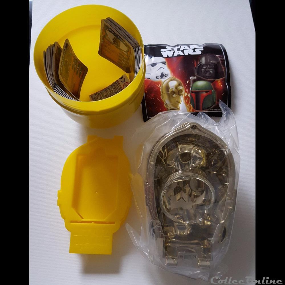 2016 - Kinder Suprise - Top Trumps - C-3PO jeux jouet carte montre publicitaire 2016 kinder suprise top trumps c 3po