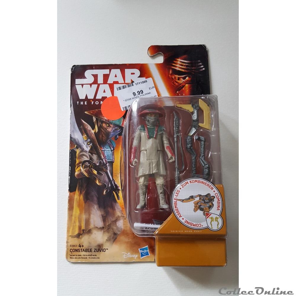2015 - Star Wars - Hasbro - The Force Awakens - Constable Zuvio figurine cinema 2015 star wars hasbro the force awakens constable zuvio