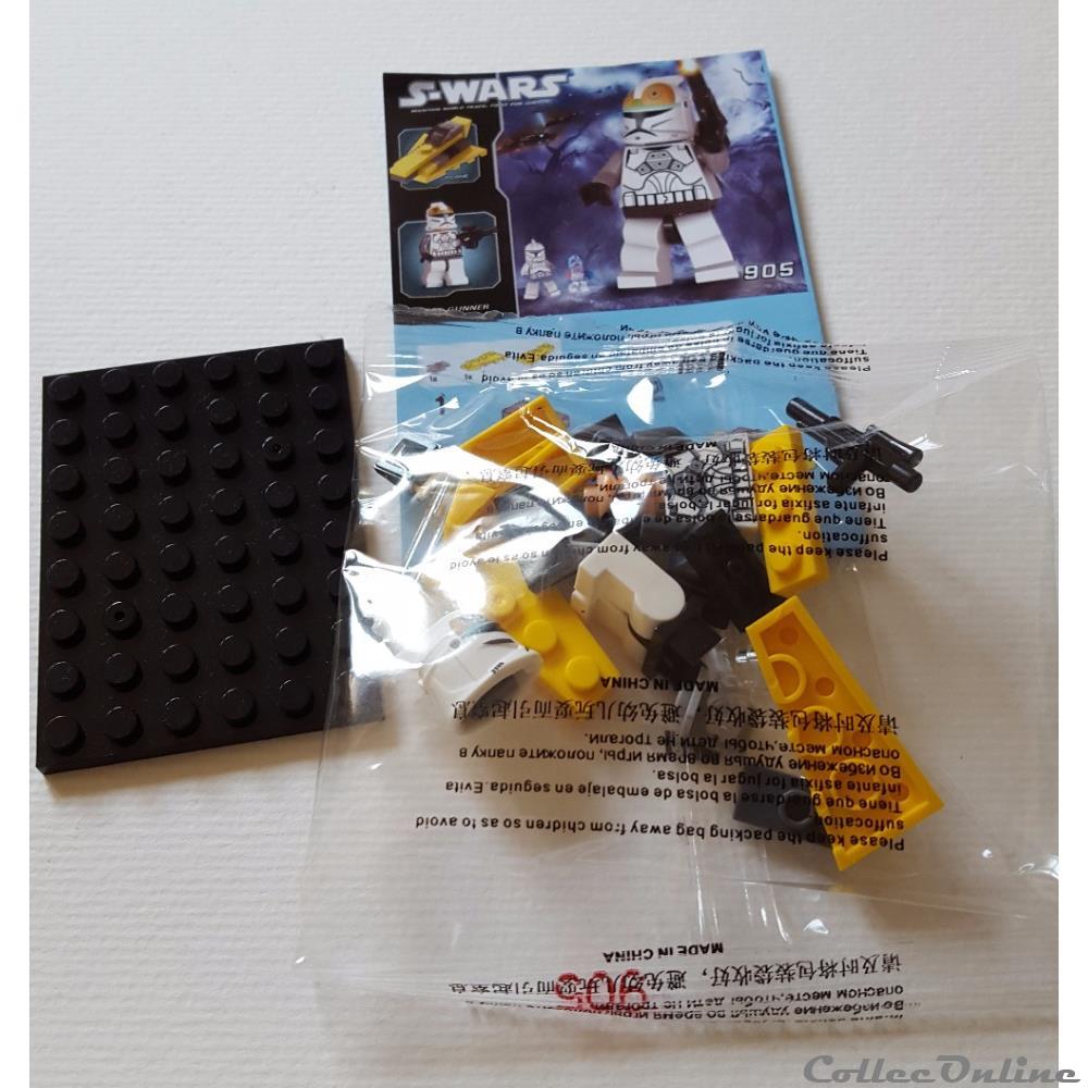 figurine cinema 2015 mini figures super heroes movie star wars clone gunner building toys nv95sh