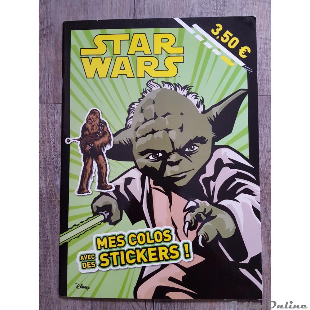 2015 - Star Wars - HAchette jeunesse - Mes colos avec des stickers livre bd revue bande dessinee 2015 star wars hachette jeunesse mes colos avec des stickers