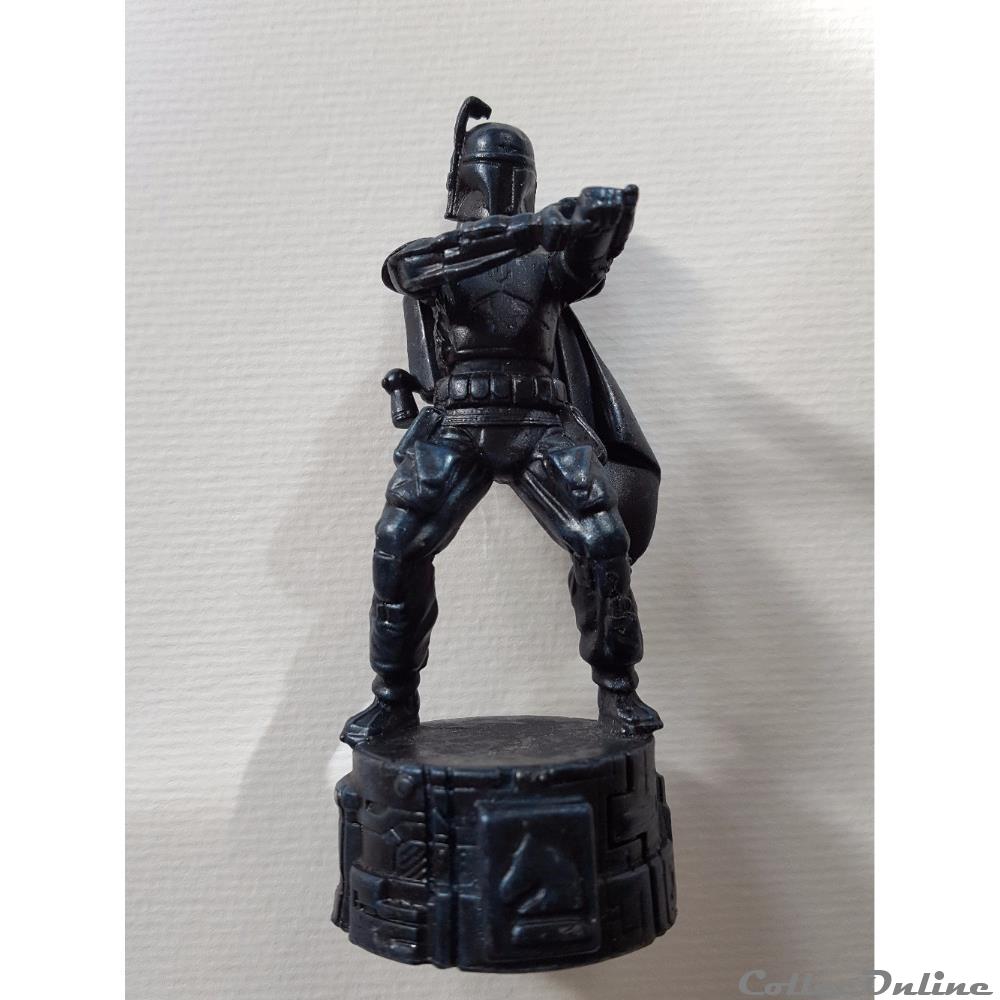 2005 - Star Wars - Hasbro - Boba Fett (Pièce jeux d'échec) figurine cinema 2005 star wars hasbro boba fett piece jeux echec