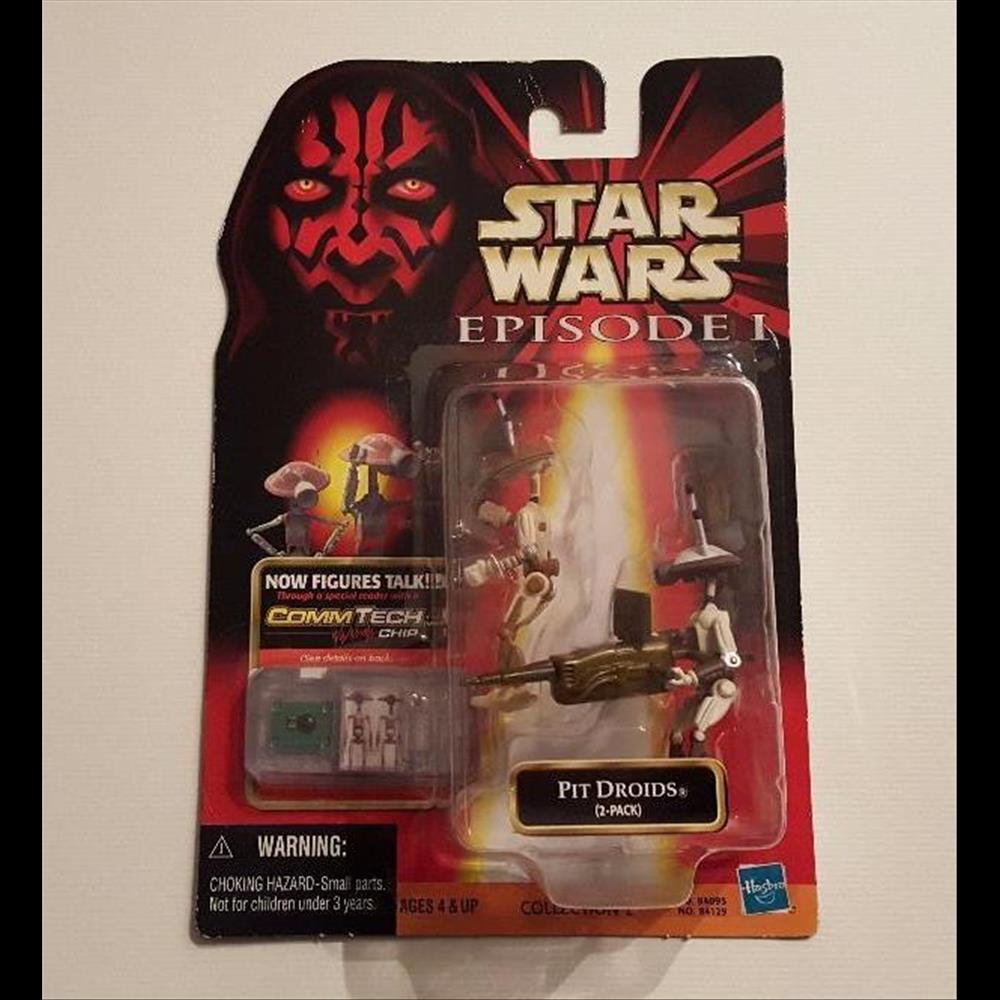 figurine cinema star war 1999 episode i pit droids 2 pack collection 2 hasbro