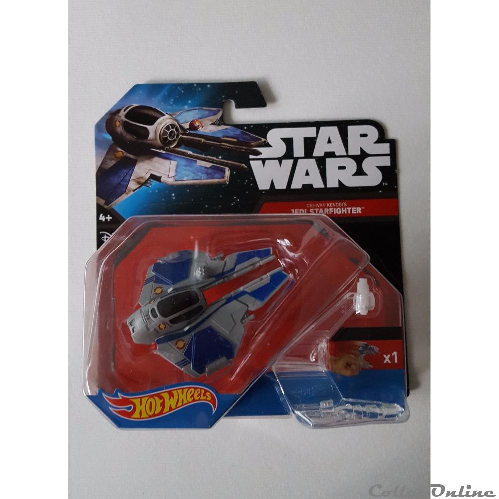 2015 - Star Wars - Hotwheels - Jedi Starfighter figurine cinema 2015 star wars hotwheels jedi starfighter