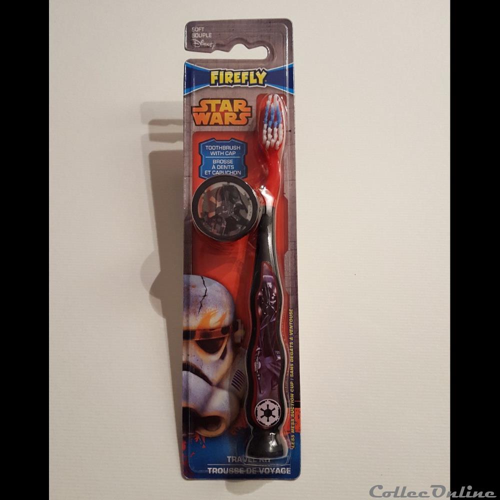 2015 - Disney - Brosse à dents et capuchon Souple figurine cinema star war 2015 disney brosse a dents et capuchon souple