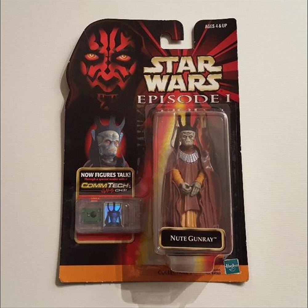 figurine cinema star war 1999 episode i nute gunray collection 2 hasbro