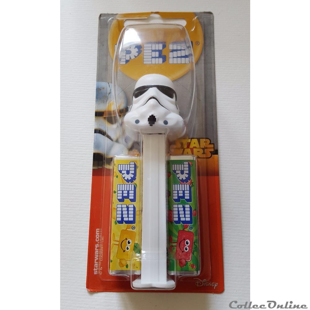 figurine cinema star war 2015 pez disney stormtrooper