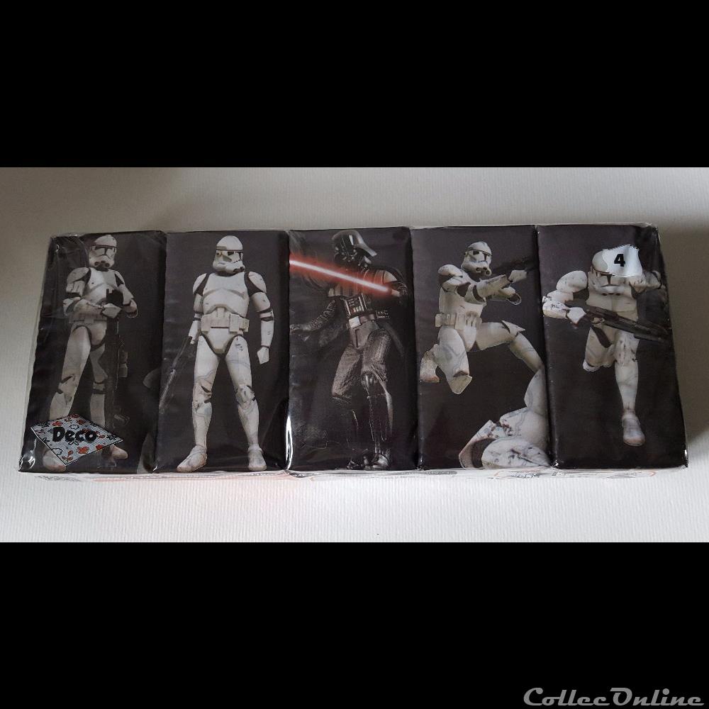 2015 - Wolrd Cart - Mouchoirs Star Wars figurine cinema 2015 wolrd cart mouchoirs star wars