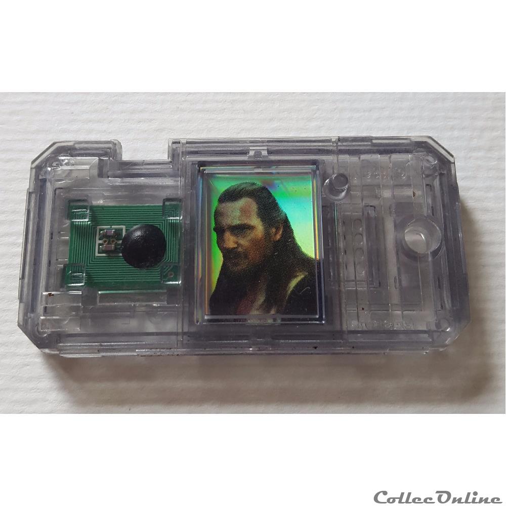 1999 - La menace Fantôme - Hasbro - Stand pour figurine Com Tech 14 Qui-Gon Jinn cinema star war 1999 la menace fantome hasbro stand pour figurine com tech 14 qui gon jinn