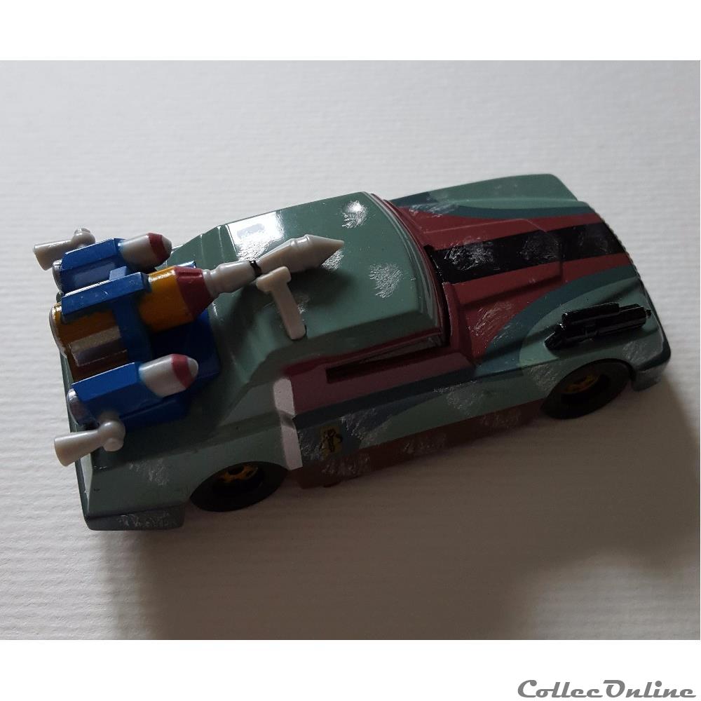 figurine cinema 2014 disney pixar star war diecast metal chick hicks as boba fet figure cars