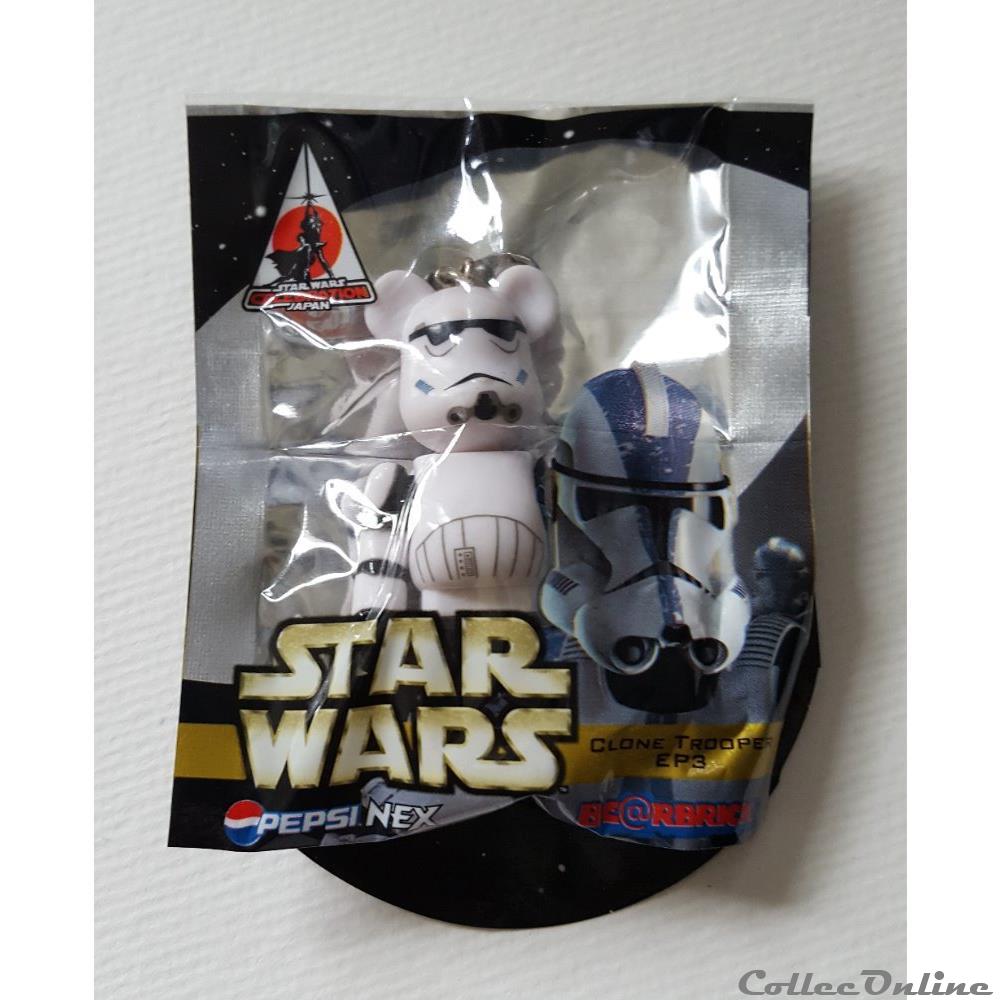 2008 - Star Wars - Medicom Toy - Bearbrick Pepsi Nex - Clone Trooper EP3 figurine cinema 2008 star wars medicom toy bearbrick pepsi nex clone trooper ep3