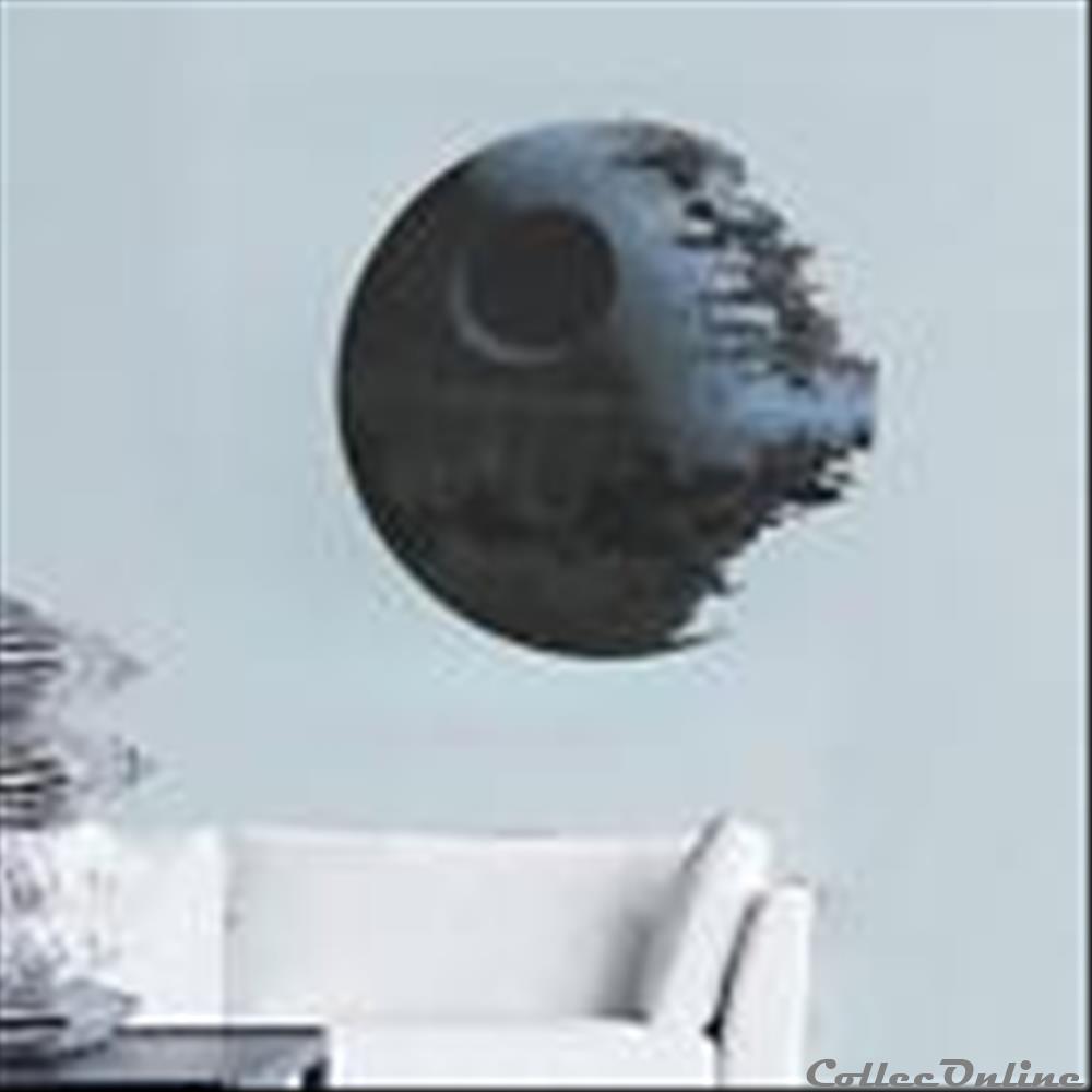 2015 - Sticker Etoile Noire 45x45cm jeux jouet autre montre publicitaire 2015 sticker etoile noire 45x45cm