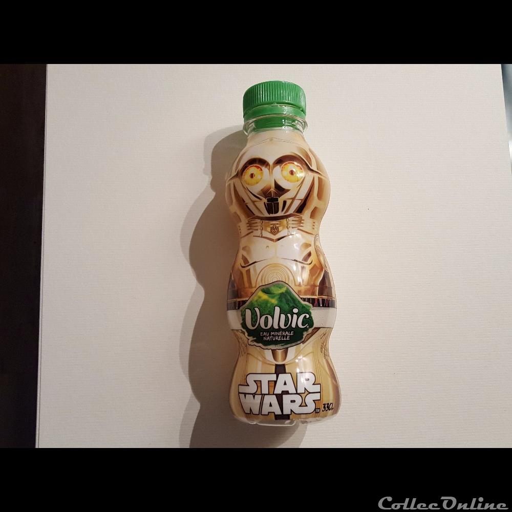 figurine cinema star war 2015 bouteille eau c3 po volvic