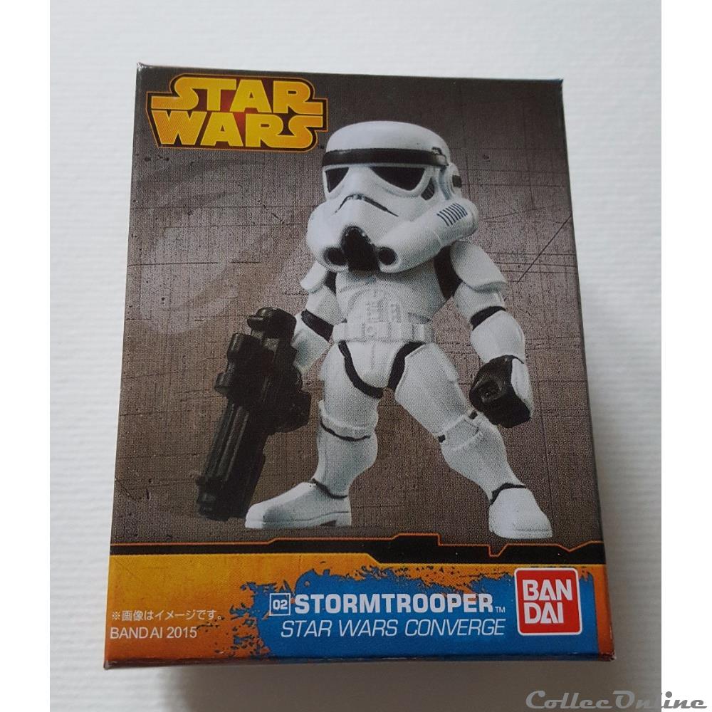 2015 - Star Wars Converge - BANDAI - Stromtrooper n° 2/4 figurine cinema 2015 star wars converge bandai stromtrooper n 2 4