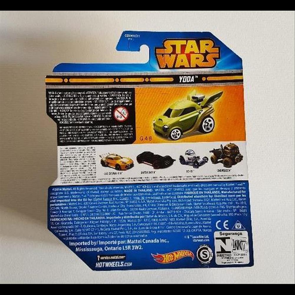 jeux jouet autre montre publicitaire 2014 hotwheels yoda mattel