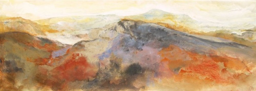 Swaledale Autumn art antiquities paintings drawings swaledale autumn