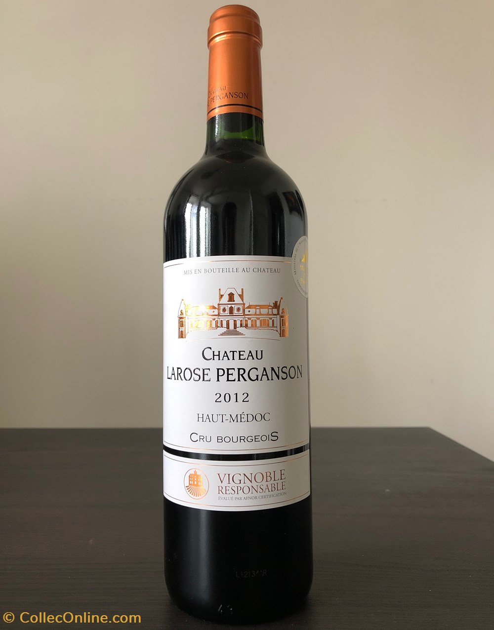 vin france bordeaux cru bourgeois haut medoc chateau larose perganson 2012