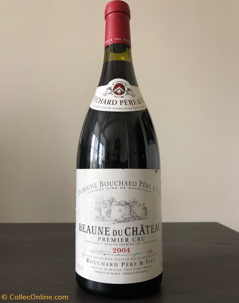 france grands vins de bourgogne domaine bouchard pere fils beaune du chateau premier cru 2004