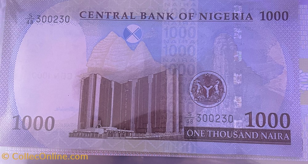 1,000 Naira Banknote banknotes africa nigeria 1 000 naira banknote