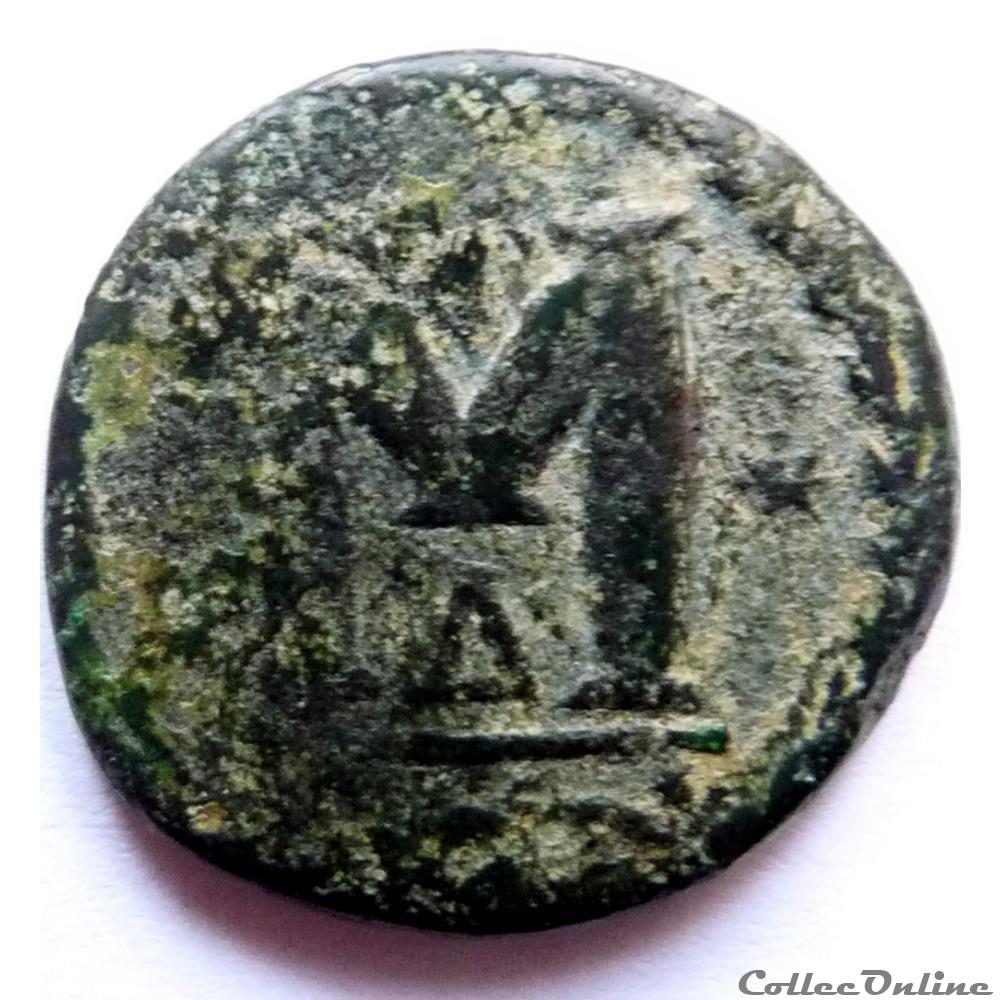 Anastase 491-518/Constantinople. monnaies byzantines empire d maurice tibere anastase 491 518 constantinople