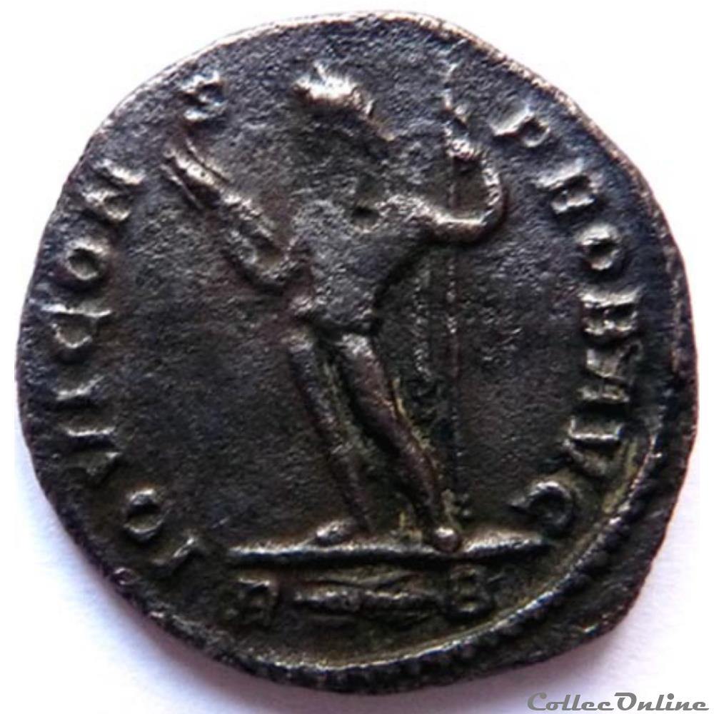 monnaie antique jc ap romaine probus 281 rome iovi cons prob avg