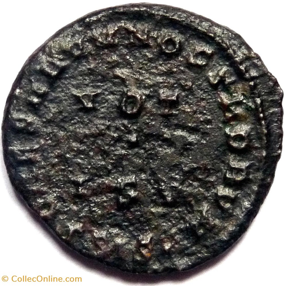 Crispus 320/Siscia/CAESARVM NOSTRORVM monnaies antiques romaines republicaines imperiales crispus 320 siscia caesarvm nostrorvm