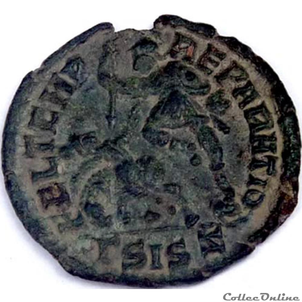 Constance II 351-355/Siscia/FEL TEMP REPARATIO monnaies antiques romaines republicaines imperiales constance ii 351 355 siscia fel temp reparatio