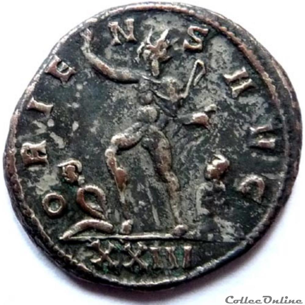 Aurélien 274-275/Siscia/ORIENS AVG monnaies antiquite jc ap romaines republicaines imperiales aurelien 274 275 siscia oriens avg