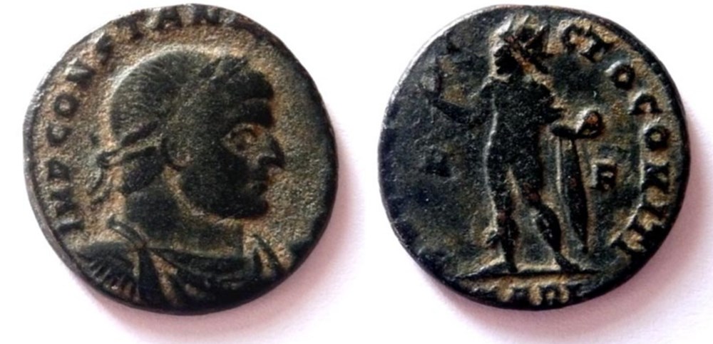 RIC 89/Constantin 1er 316/Arles/SOLI INVICTO COMITI monnaies antiques romaines imperiales et republicaines ric 89 constantin 1er 316 arles soli invicto comiti