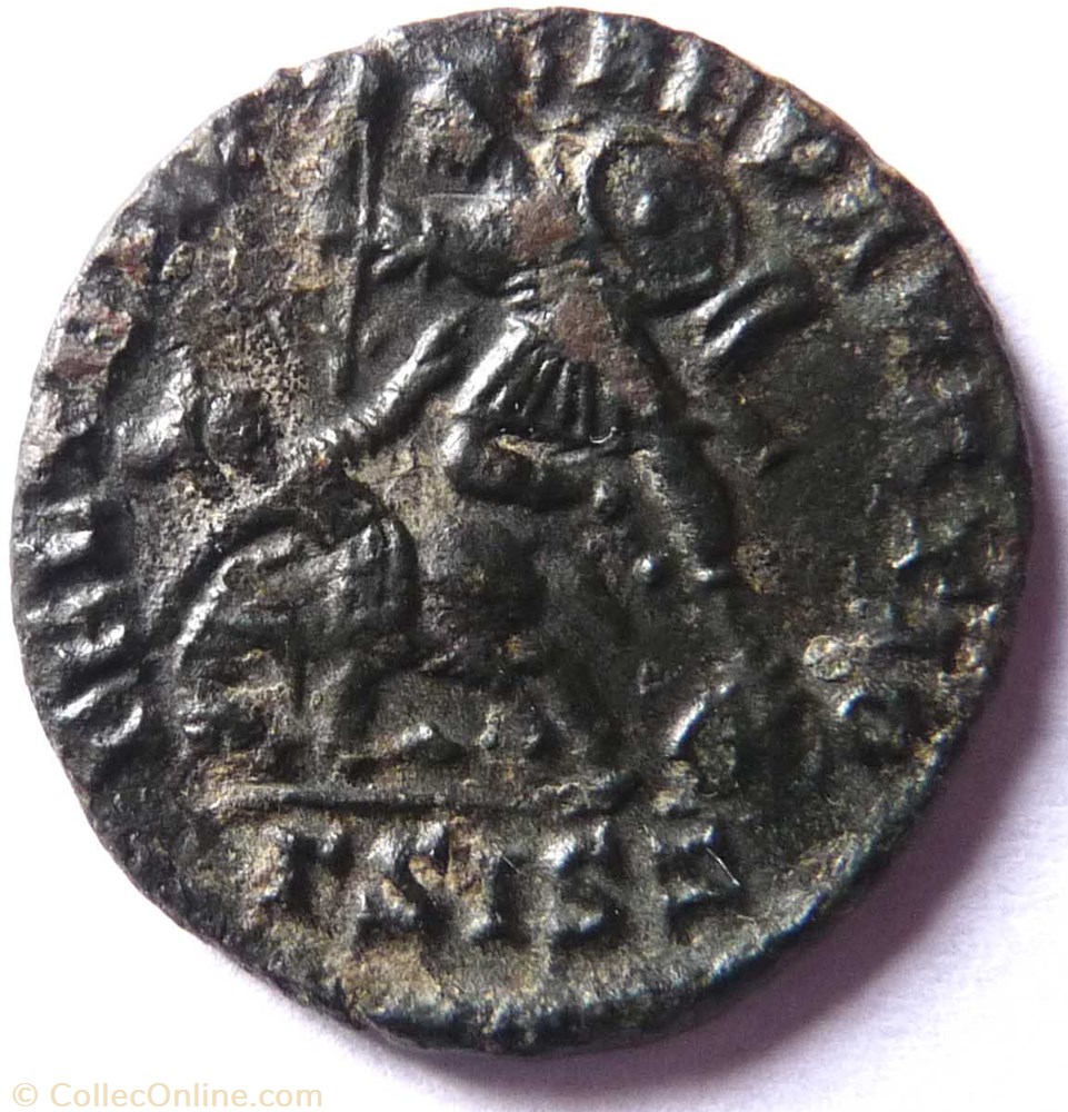 Constance Galle 351-354/Siscia/FEL TEMP REPARATIO 2 monnaie antiquite av jc ap romaine republicaine imperiale constance galle 351 354 siscia fel temp reparatio