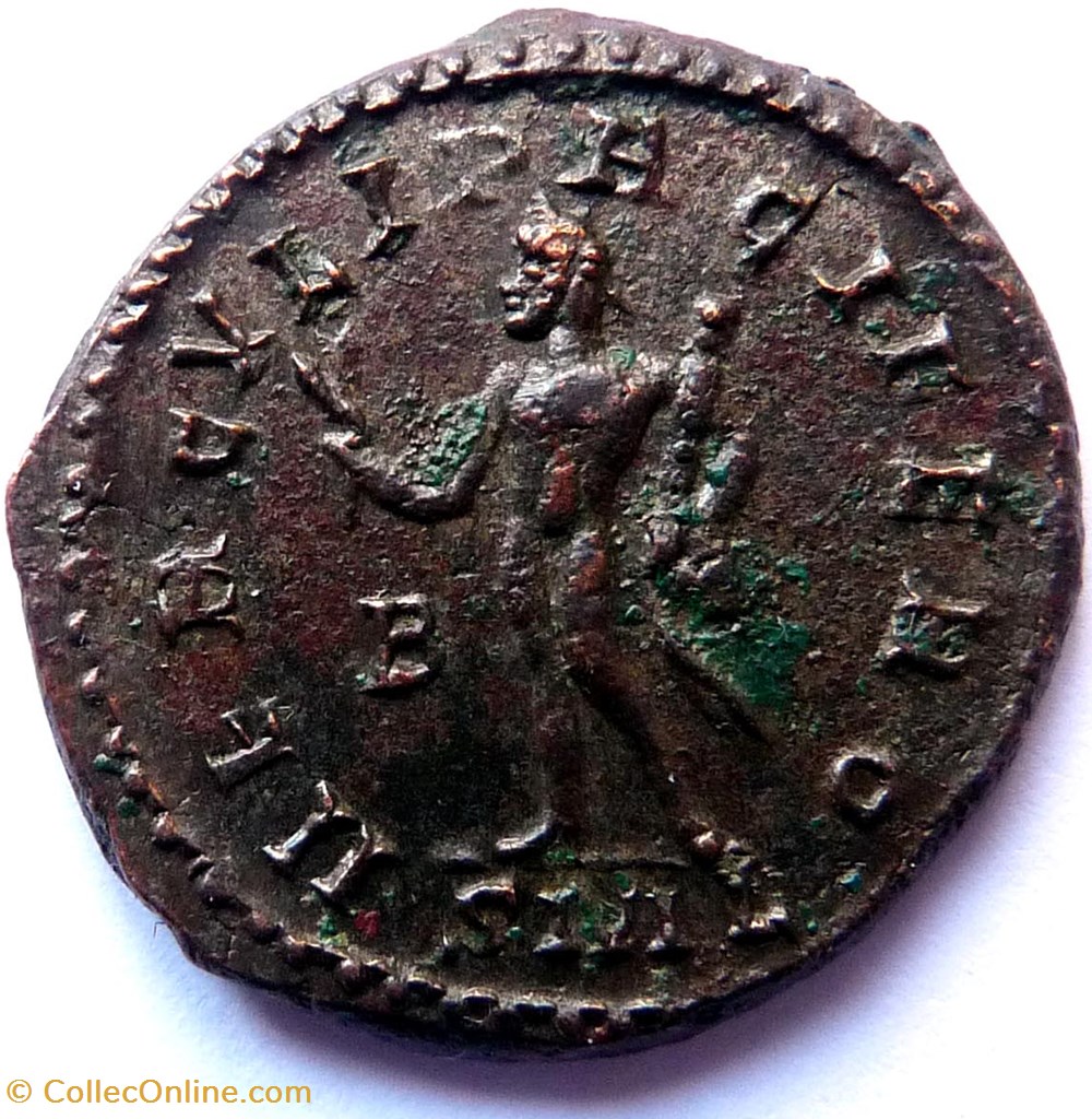 Maximien Hercule 287/Lyon/HERCVLI PACIFERO monnaies antiquite av jc ap romaines republicaines imperiales maximien hercule 287 lyon hercvli pacifero