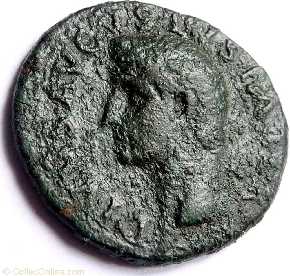 Auguste 22-30/As/Rome/SC Autel 3 monnaies antiques romaines imperiales et republicaines auguste 22 30 as rome sc autel