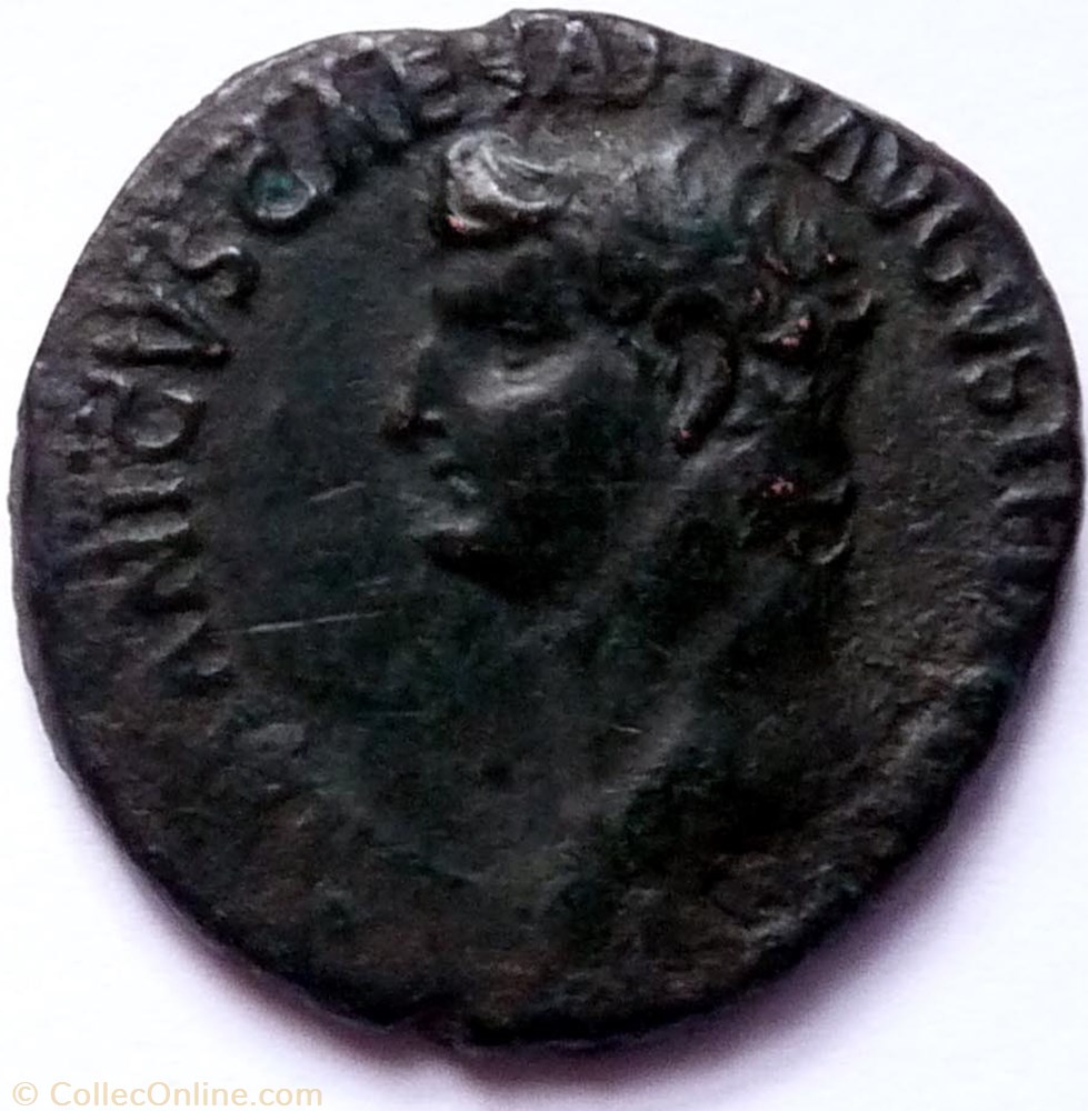 monnaie antique av jc ap romaine germanicus 37 38 rome sc
