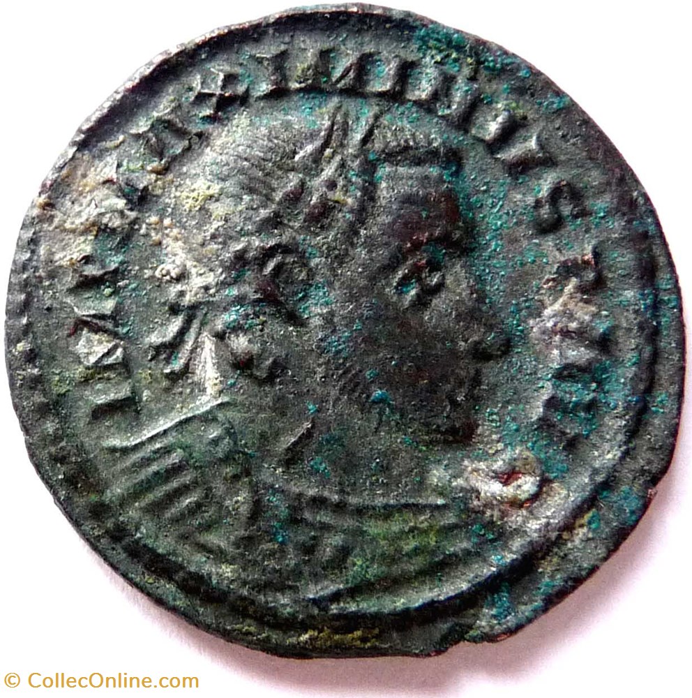 Maximin Daia auguste 310-312/Londres/GENIO POP ROM monnaies antiques romaines imperiales et republicaines maximin daia auguste 310 312 londres genio pop rom