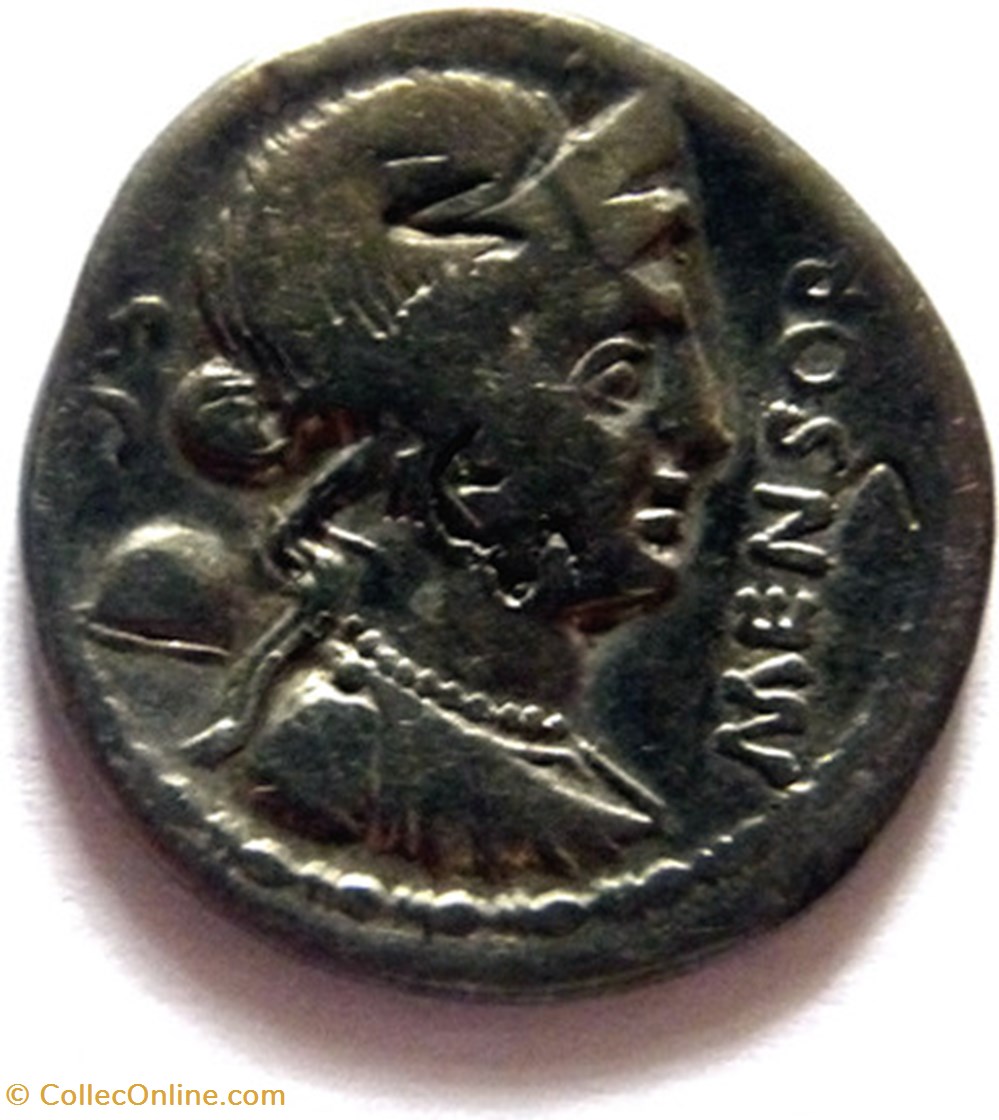 monnaies antiques romaines imperiales et republicaines gens farsuleia 75 denier libertas