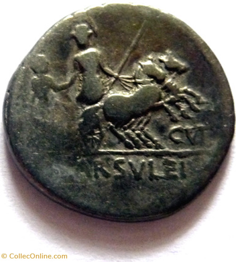 monnaies antiques romaines imperiales et republicaines gens farsuleia 75 denier libertas