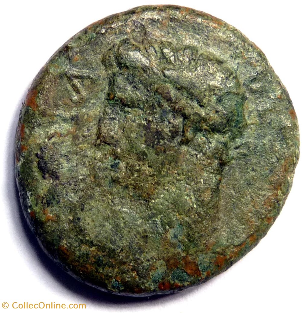 Monnaie de Corinthe sous Tibère 32-33. monnaies antiques romaines provinciales monnaie de corinthe sous tibere 32 33