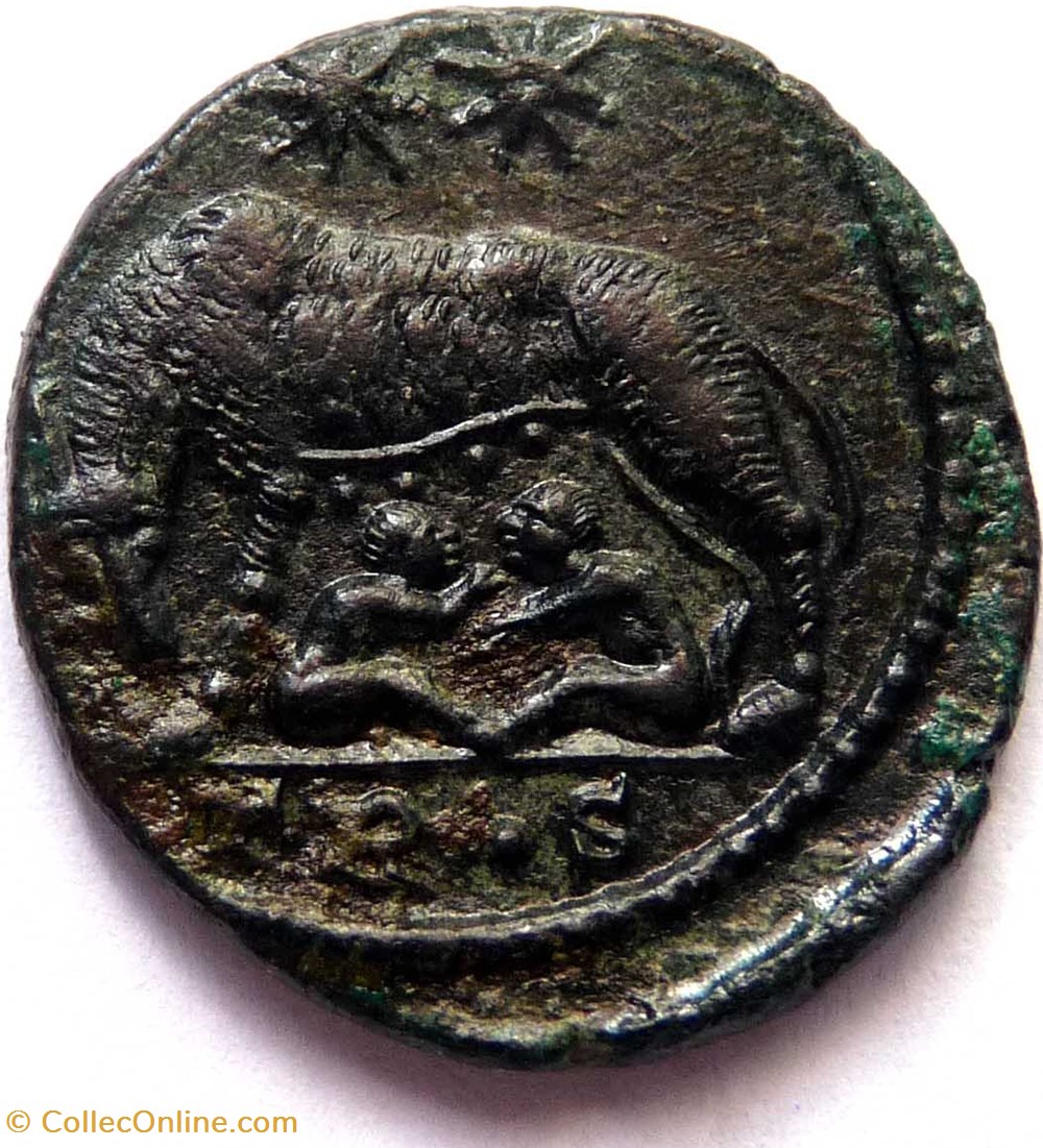 monnaies antiques romaines republicaines imperiales urbs roma 332 333 treves