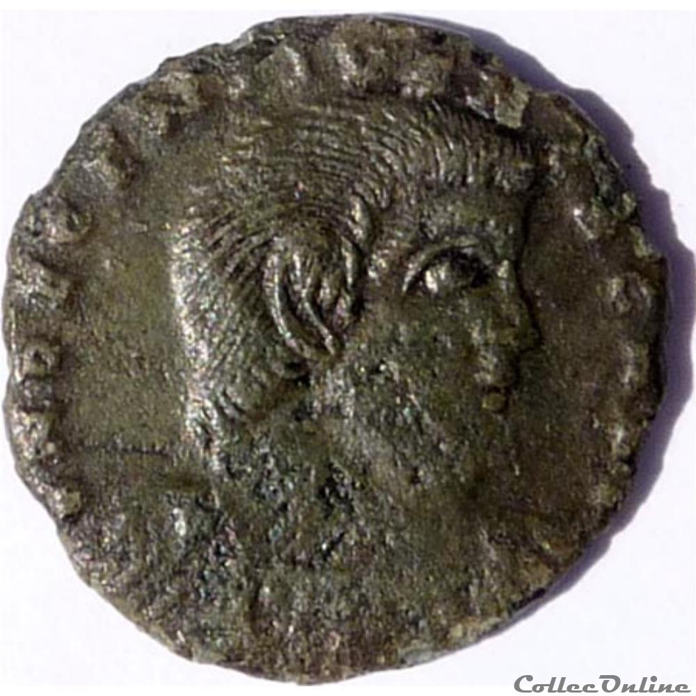 Décence 352/Amiens/VICT DD NN AVG ET CAE monnaies antiques romaines republicaines imperiales decence 352 amiens vict dd nn avg et cae