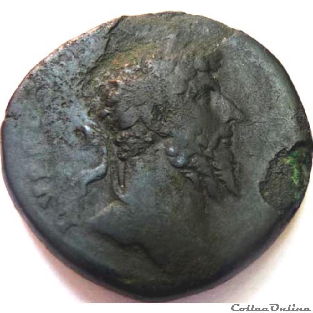 Lucius Verus 167/Sesterce/Rome/RIC III 1461 monnaie antique av jc a ap romaine lucius verus 167 sesterce rome ric iii 1461